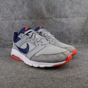 Nike Shoes Mens 11.5 Athletic Trainer Air Max Motion Sneaker Grey Blue Gym Sport